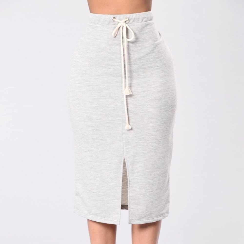 Fashion Nova I’m Fierce Fleece Skirt